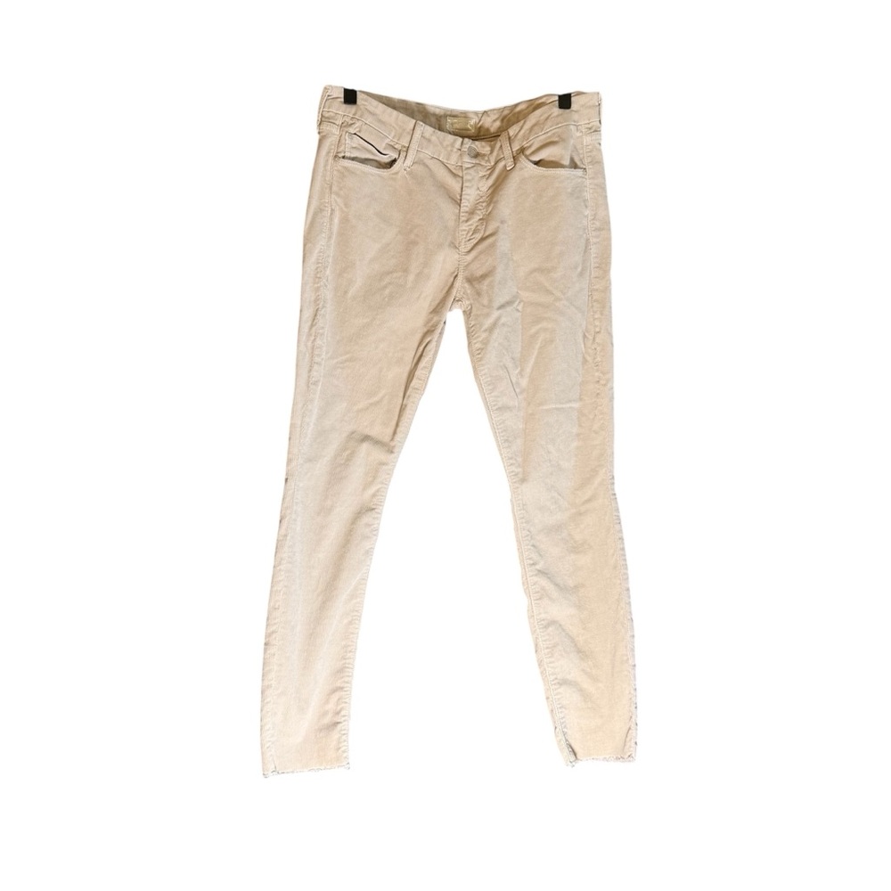 MOTHER The Looker Ankle Fray Jeans Hopscotch Wash Skinny Denim Size 29